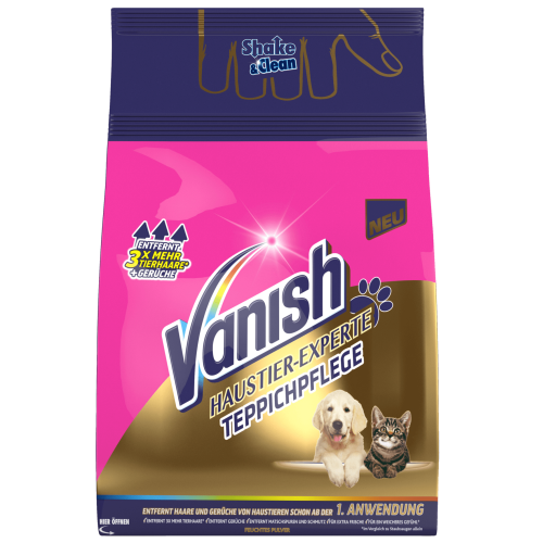 Vanish Haustier Experte Teppichpflege Proszek 750g