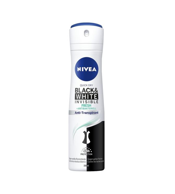 Nivea Black & White Fresh Antibacteriell Deo 150ml