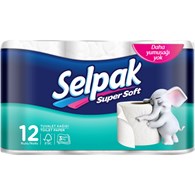 Selpak Super Soft 3W Papier Toaletowy 12szt