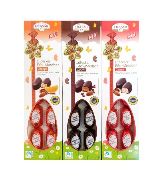 Erasmi Lubecker Ede-Marizpan MIX 10szt 125g