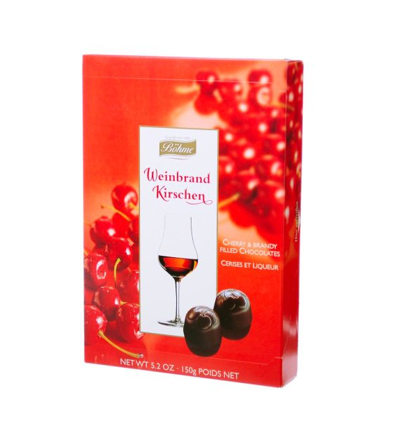 Bohme Weinbrand Kirschen Praliny 150g