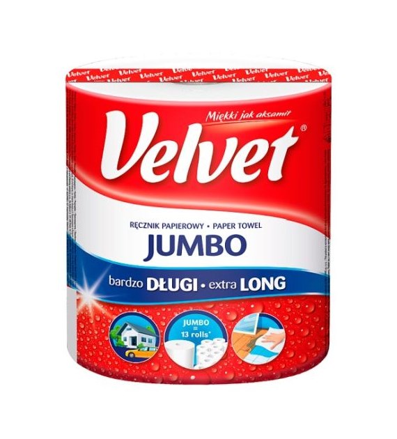 Velvet Jumbo Ręczniki Papierowe Długie 1szt