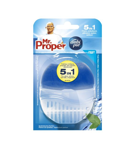 Mr.Proper Fresh Water & Mint Zawieszka WC 55ml