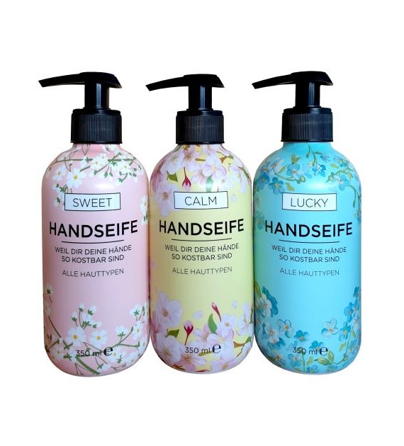 Handseife Sweet / Lucky / Calm Mydło 350ml