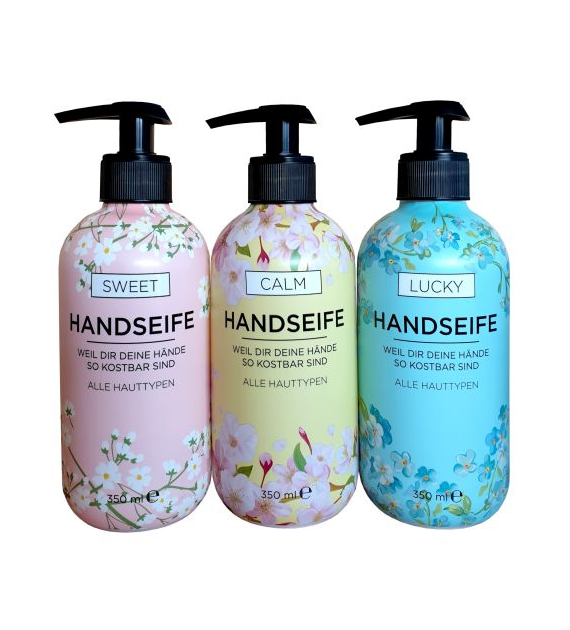 Handseife Sweet / Lucky / Calm Mydło 350ml