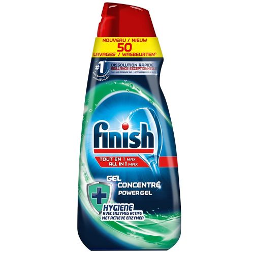 Finish All in 1 Power Gel Hygiene Dwupak 2x1L