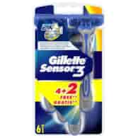 Gillette Sensor 3 Maszynki 4+2szt