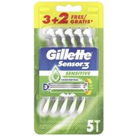 Gillette Sensor 3 Sensitive Maszynki 3+2szt