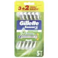 Gillette Sensor 3 Sensitive Maszynki 3+2szt