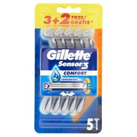 Gillette Sensor 3 Comfort Maszynki 3+2szt