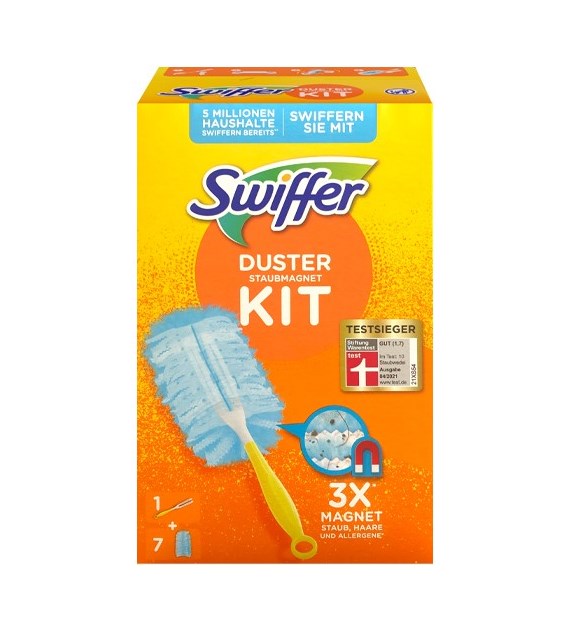 Swiffer Duster Staubmagnet Kit Zestaw 7szt