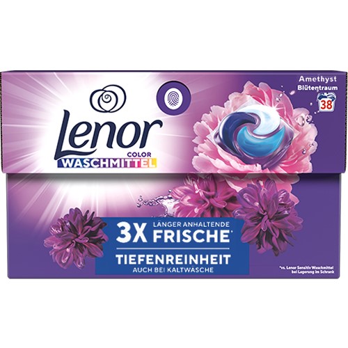 Lenor 3X Color Amethyst Pods 38p 763g