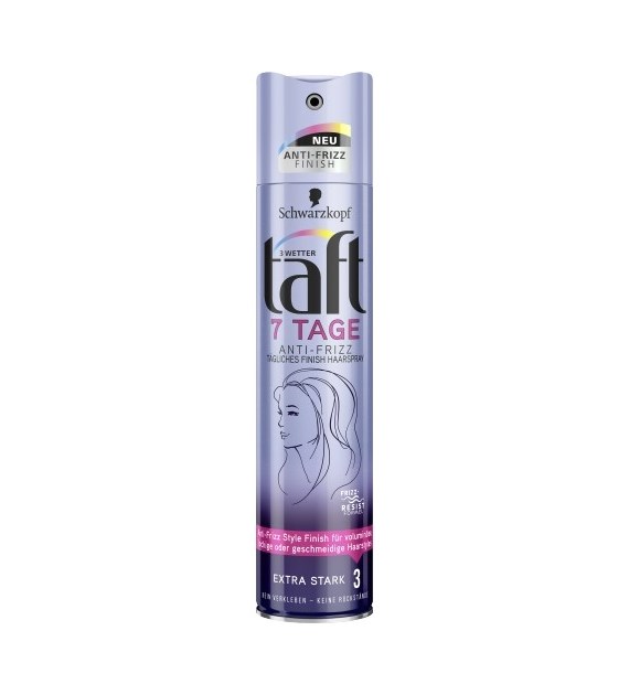 Taft 7 Tage Anti Frizz Lakier 250ml