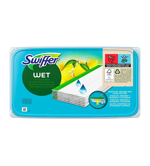 Swiffer Wet Citrus Fresh do Mopa 12szt
