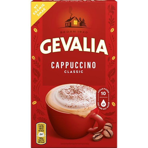 Gevalia Classic Cappuccino Saszetki 10szt 116g