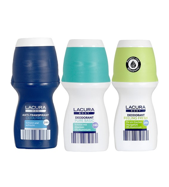 Lacura Men Coolfresh/Pure/Feeling Fresh Kulka 50ml