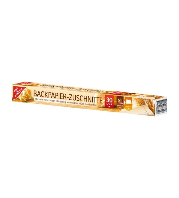 G&G Backpapier w Arkuszach do Pieczenia 30szt