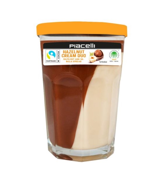 Piacelli Cream Duo Hazelnut 350g