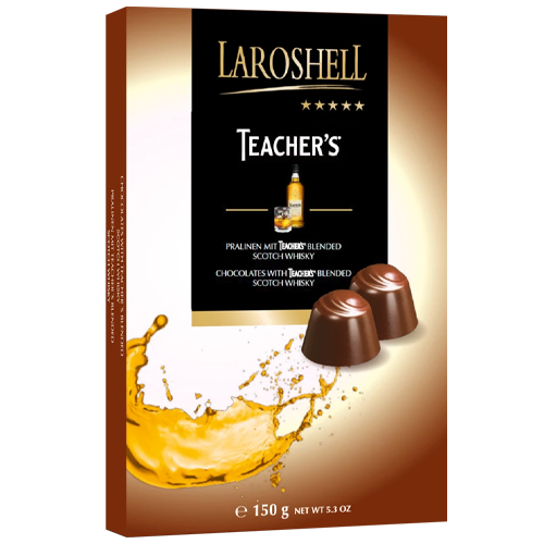 Laroshell Pralinen mit Teacher's Whisky 150g