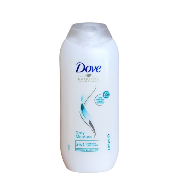 Dove 2in1 Shampoo & Condit Daily Moisture 185ml