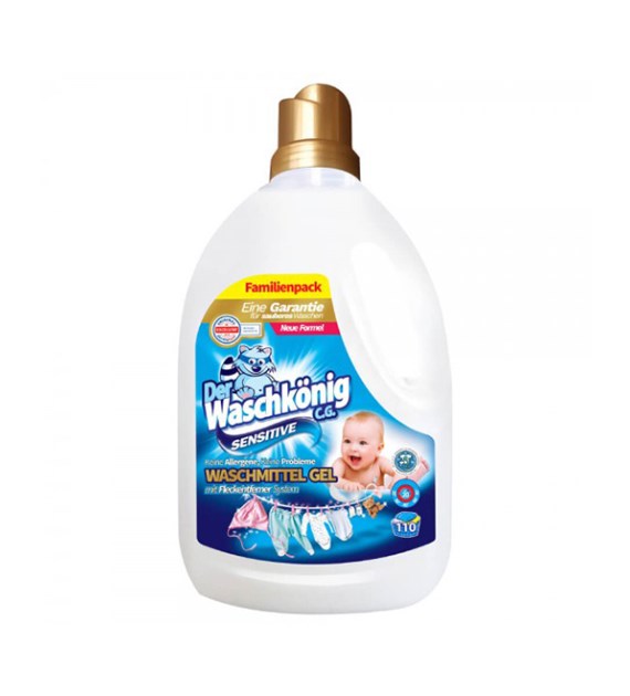 Waschkonig Sensitive Gel 110p 3,3L