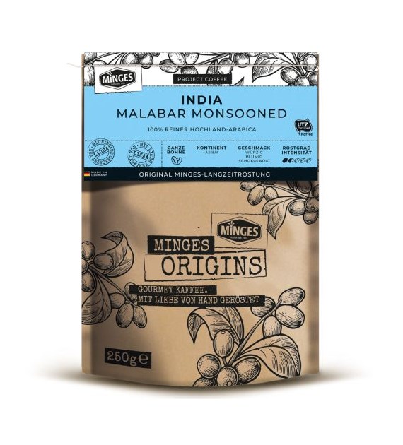 Minges India Malabar Monsooned 250g Z