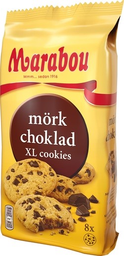 Marabou Mork Choklad XL Ciastka 184g