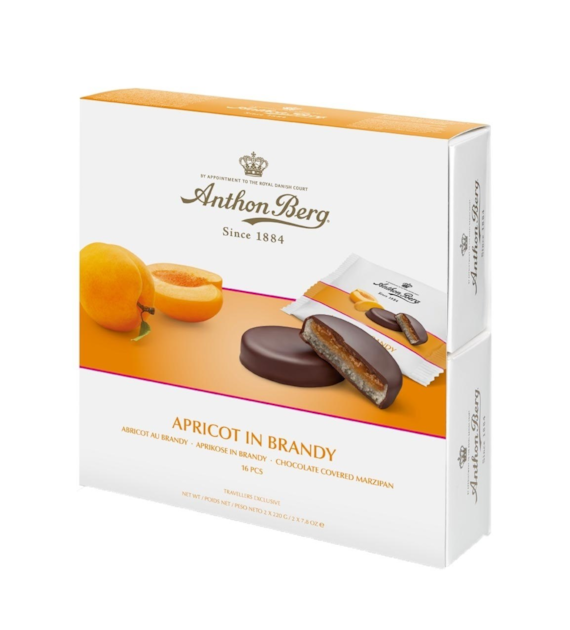 Anthon Berg Apricot in Brandy 2x220g