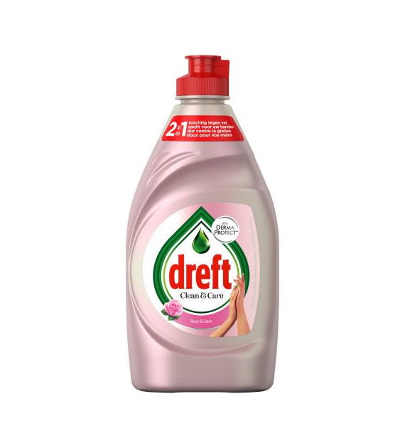 Dreft Clean & Care Rose & Satin do Naczyń 383ml