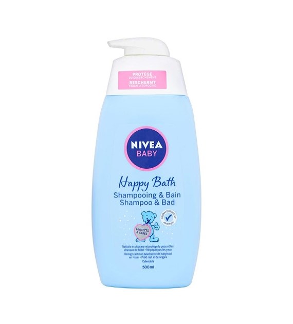 Nivea Baby Happy Bath Shampoo & Bad 500ml