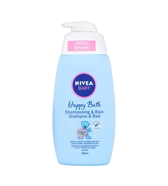 Nivea Baby Happy Bath Shampoo & Bad 500ml