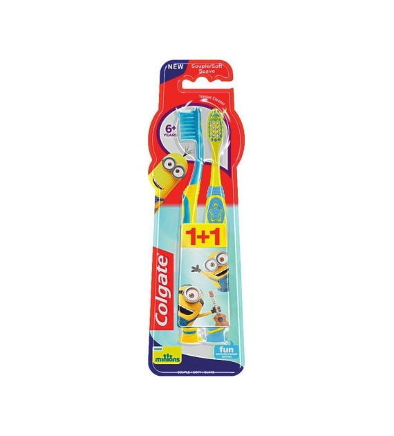 Colgate Minions 6+ Soft Szczoteczka 2szt
