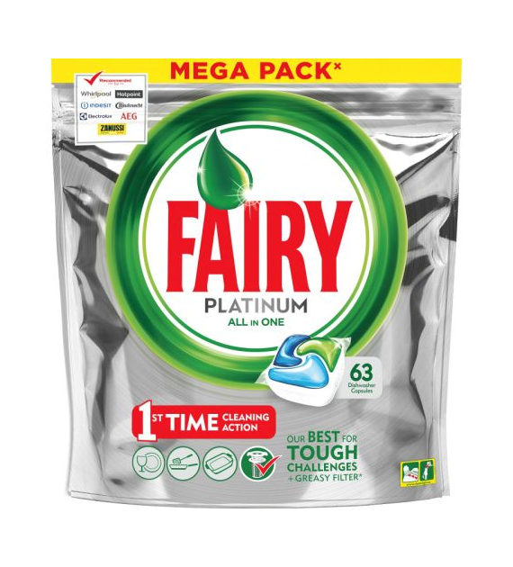 Fairy Platinum All in One Original Tabs 63szt 939g