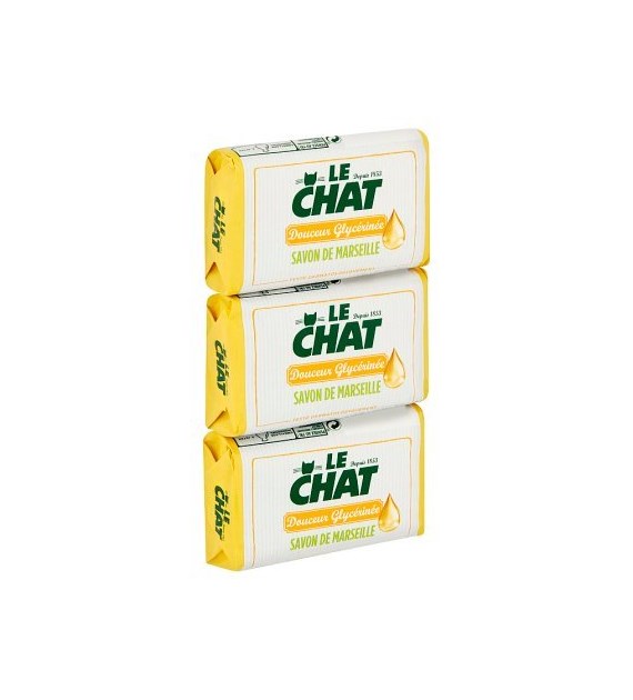 Le Chat Savon de Marseille Mydło 3x100g 300g