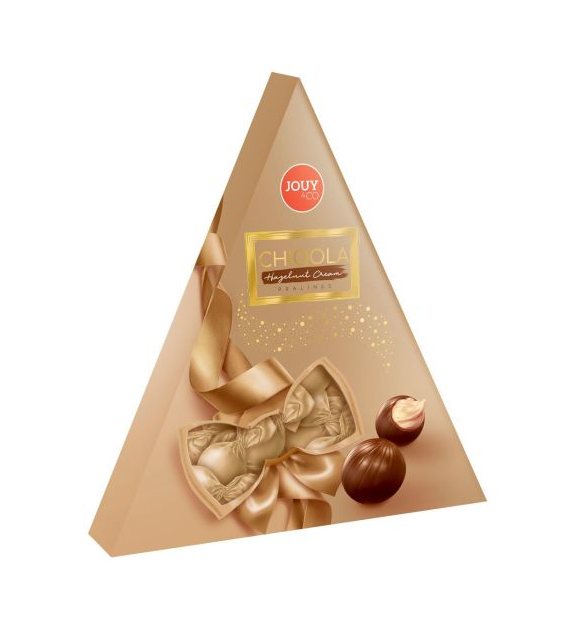Chiqola Hazelnut Cream Pralines Trójkąt 110g