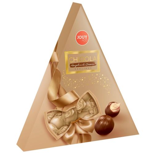 Chiqola Hazelnut Cream Pralines Trójkąt 110g