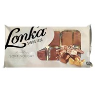 Lonka Soft Nougat Peanuts & Milk Chocolate 135g