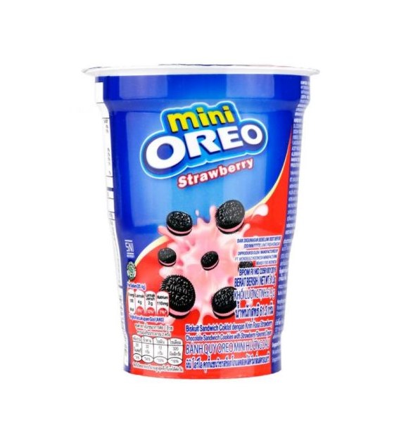 Mini Oreo Strawberry Kubek 61,3g