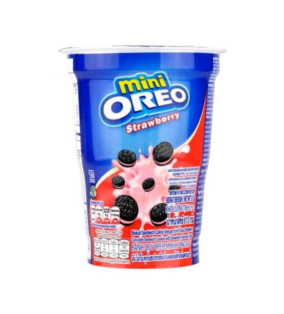 Mini Oreo Strawberry Kubek 61,3g