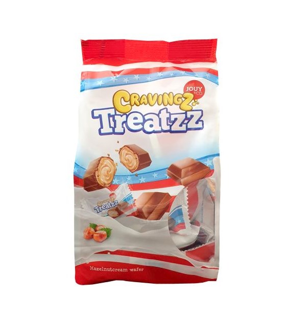 Jouy&Co Cravingz Treatzz Hazelnut Wafelki 155g