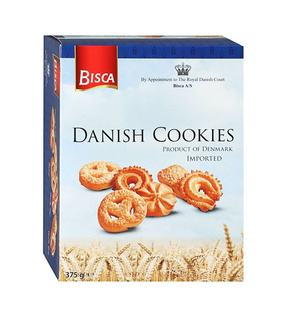 Bisca Danish Cookies 375g
