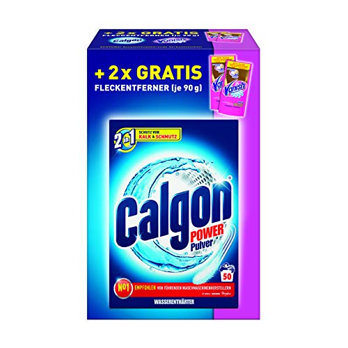 Calgon Power Pulver 50p 1,6kg + Vanish Gold 2x90g