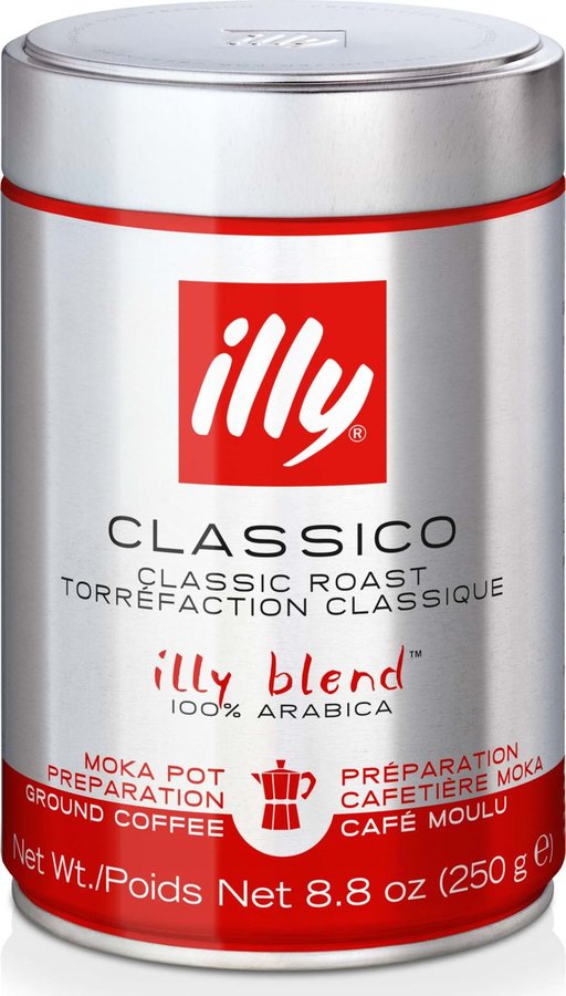 Illy Classico Cafetiere Moka Puszka 250g M