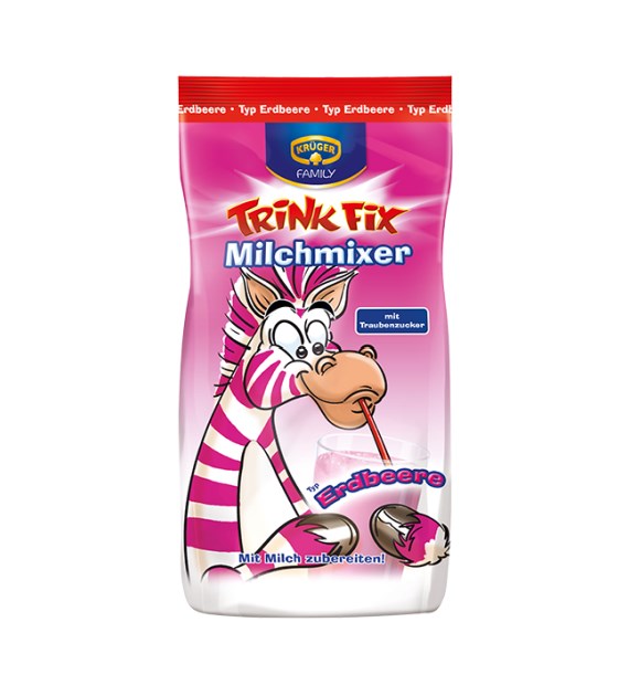 Kruger Trink Fix Milchmixer Erdbeere 400g