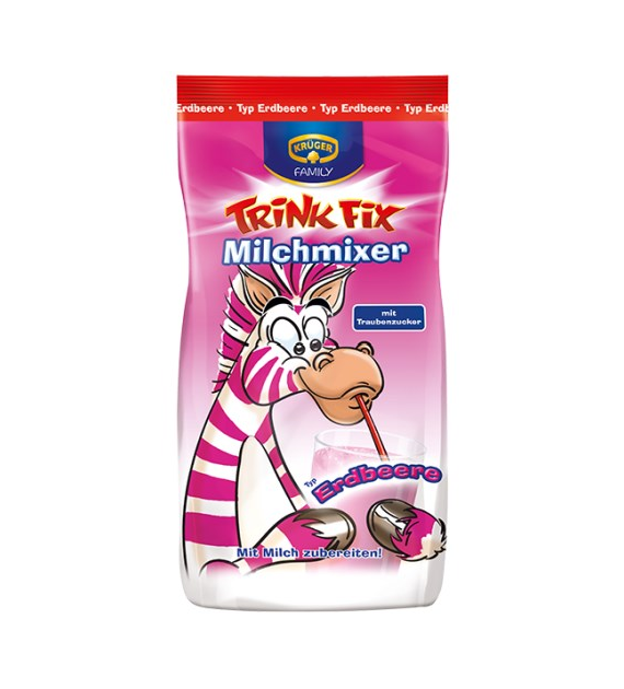 Kruger Trink Fix Milchmixer Erdbeere 400g
