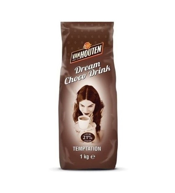 Van Houten Dream Choco Drink 21% Temptation 1kg