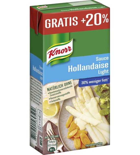 Knorr Sauce Hollandaise Light 300ml