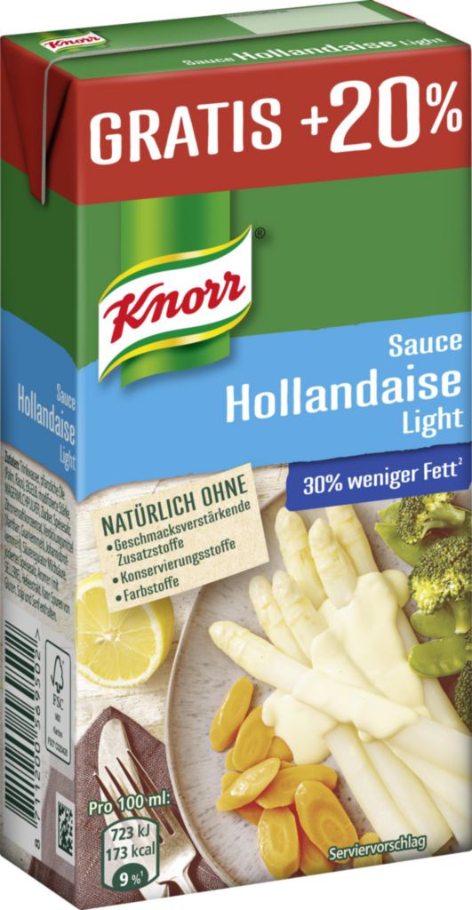 Knorr Sauce Hollandaise Light 300ml