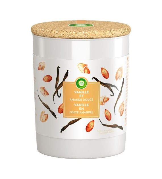 Air Wick Vanille et Amande Douce Świeczka 185g