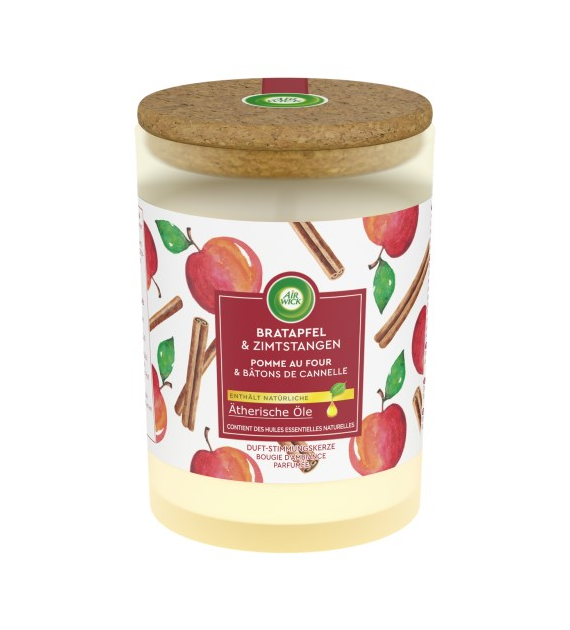 Air Wick Bratapfel & Zimtstangen Świeczka 185g